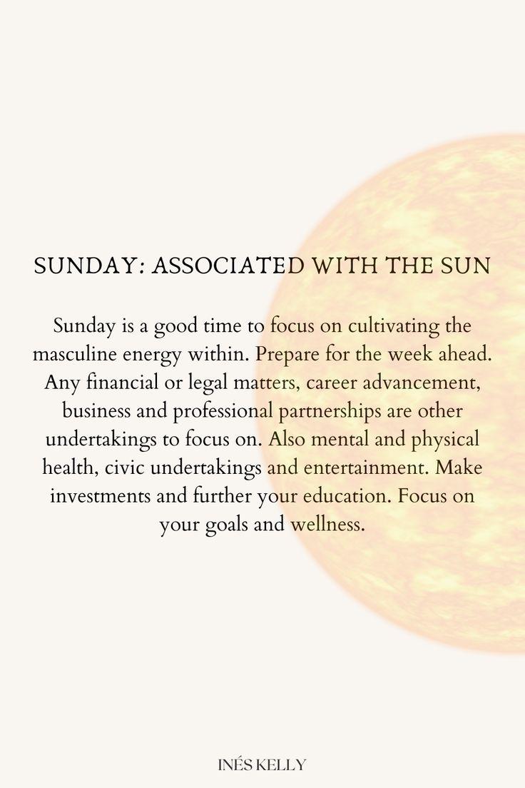 Domingo: Día del Sol — Significado, Energía y Mejores Actividades